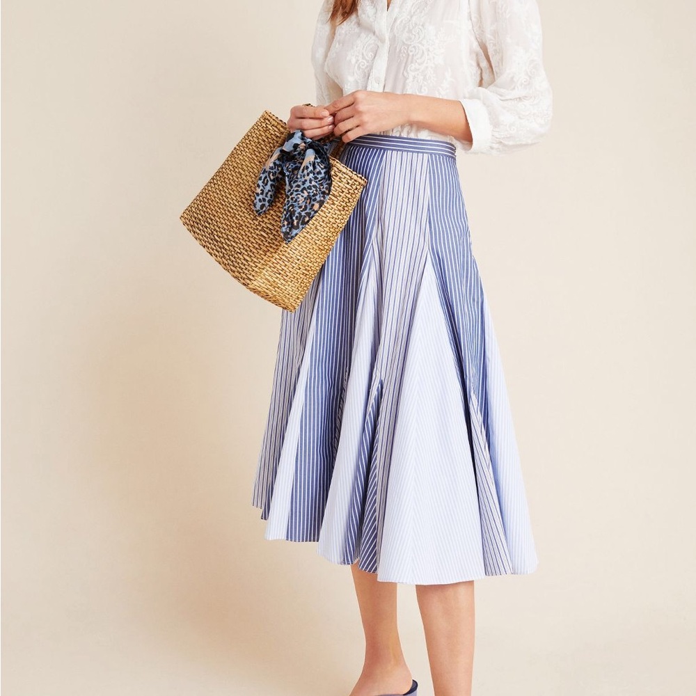 NWT Anthropologie Midi Maeve Skirt